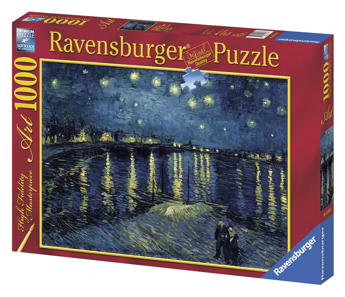 

Пазл Ravensburger, Ван Гог: Звездная ночь, 1000 шт.