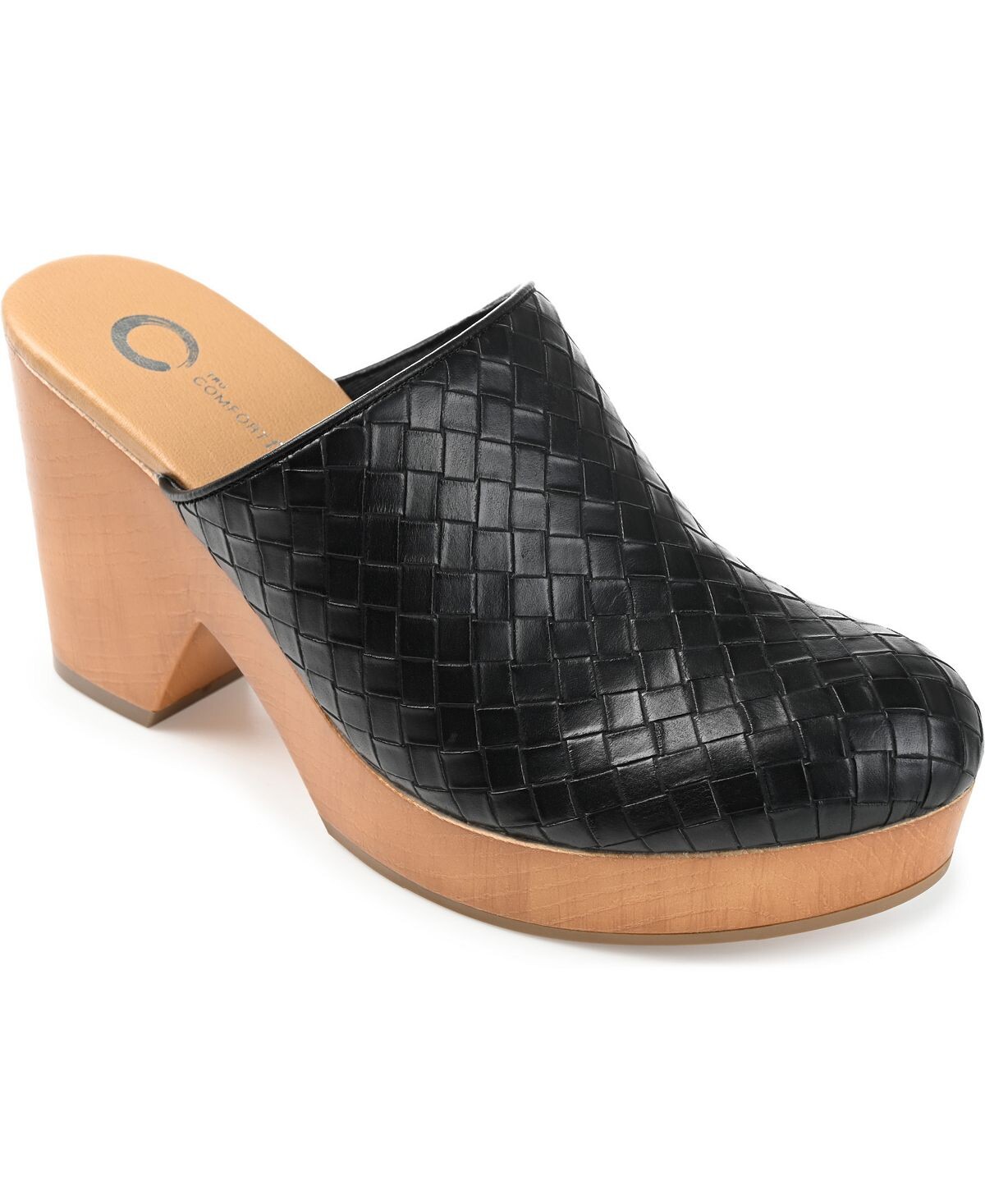 

Женские тканые сабо Kelsy Journee Collection, черный