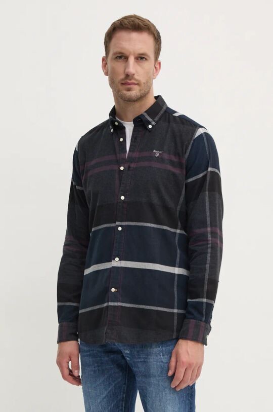 

Хлопковая рубашка Barbour, мультиколор