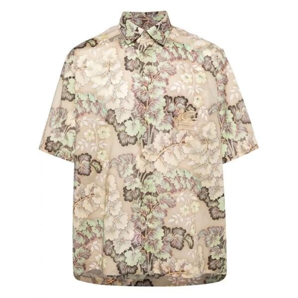 

Футболка ed pegaso-embroidered shirt Etro, мультиколор