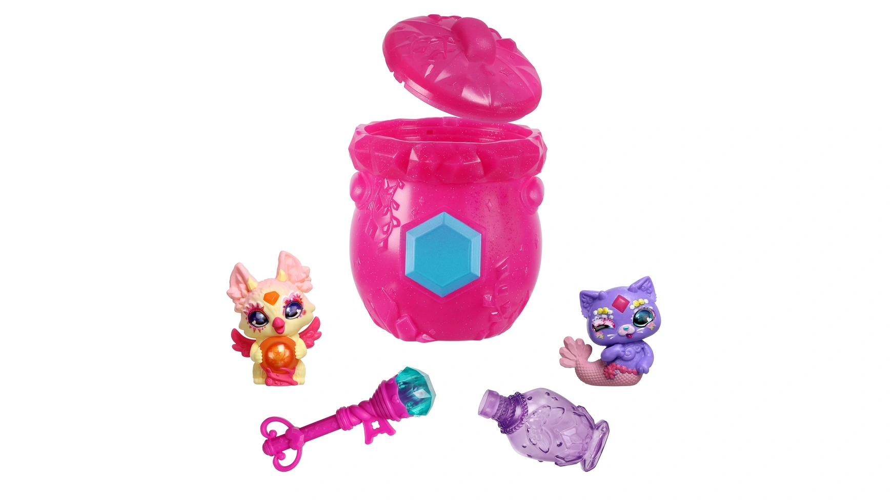 игровой набор moose toys magic mixies mixlings inna marka Magic Mixies Mixlings S3 Fizz & Reveal Magic Cauldron 8PC CDU