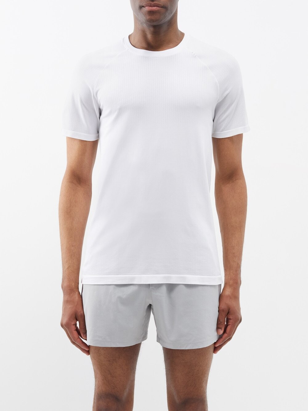 

Футболка из джерси metal vent tech 2.0 Lululemon, белый