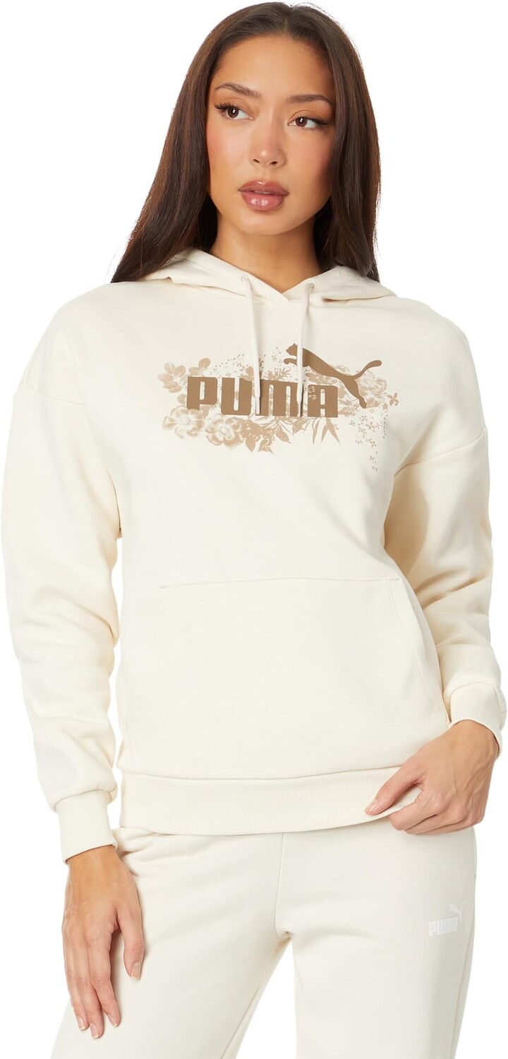 

Пуловер с капюшоном Essentials+ Floral Vibes PUMA, цвет Alpine Snow