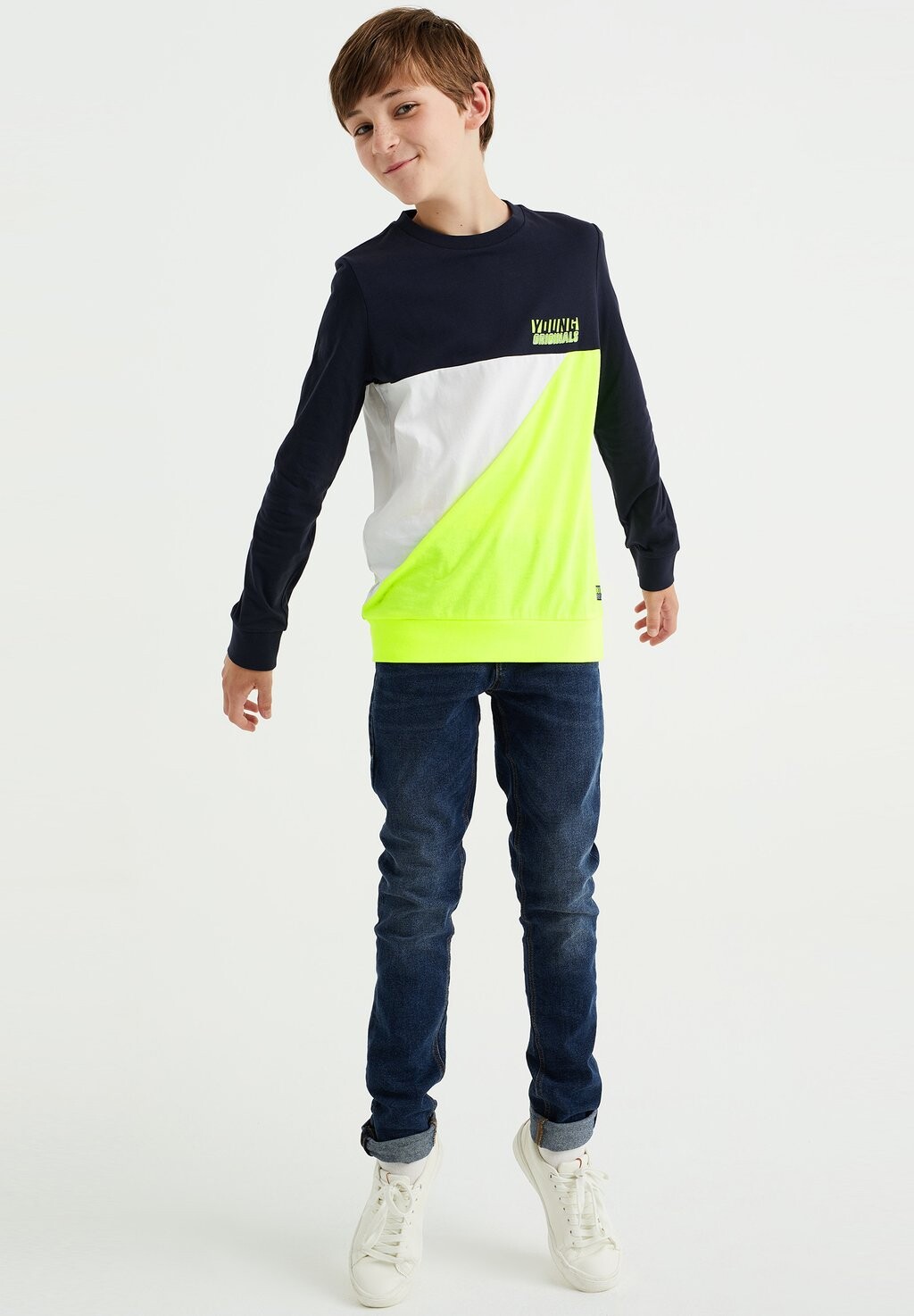 

Толстовка WE Fashion, цвет yellow