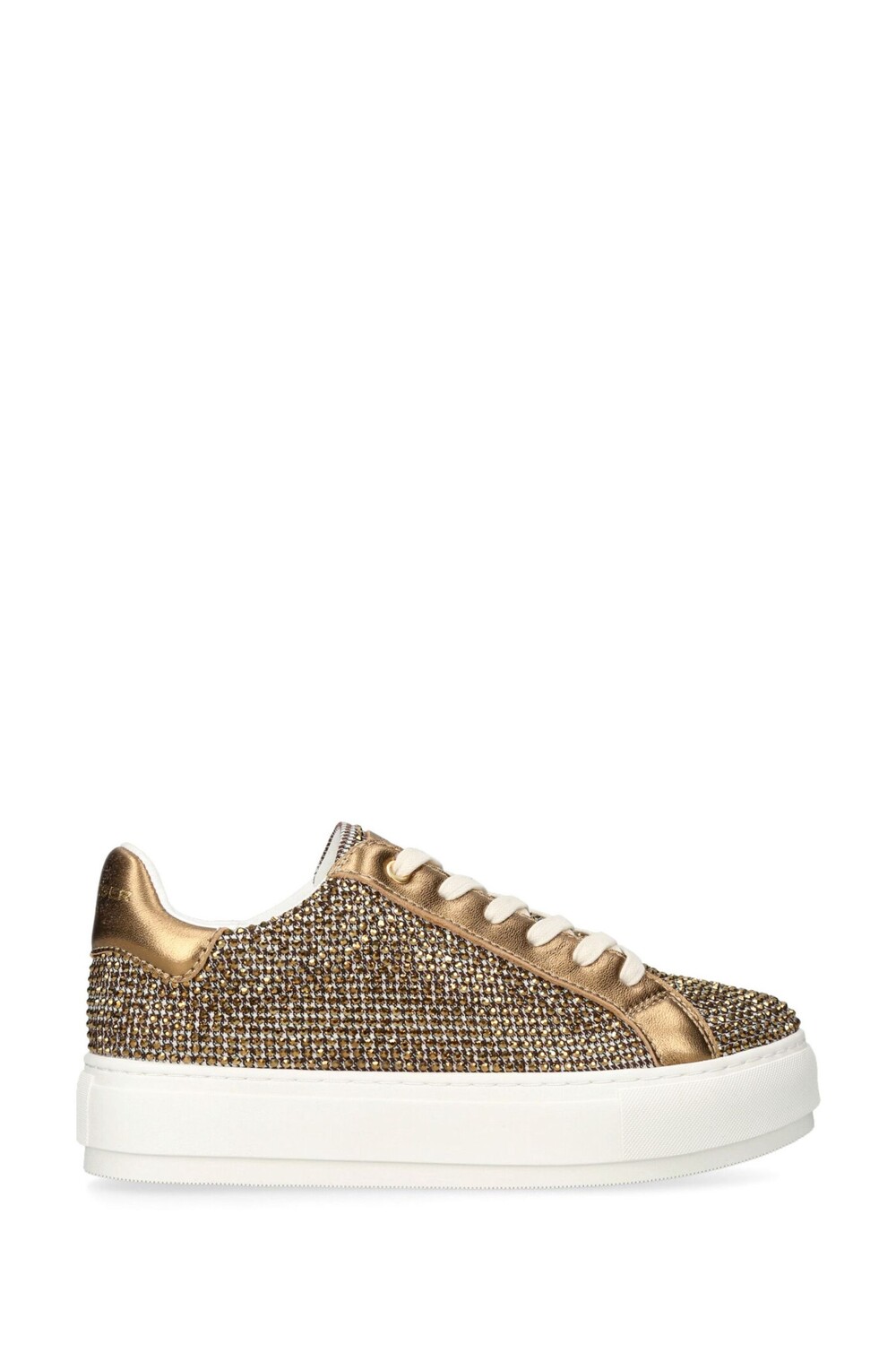 

Кроссовки Laney золотистого цвета Kurt Geiger London, желтый