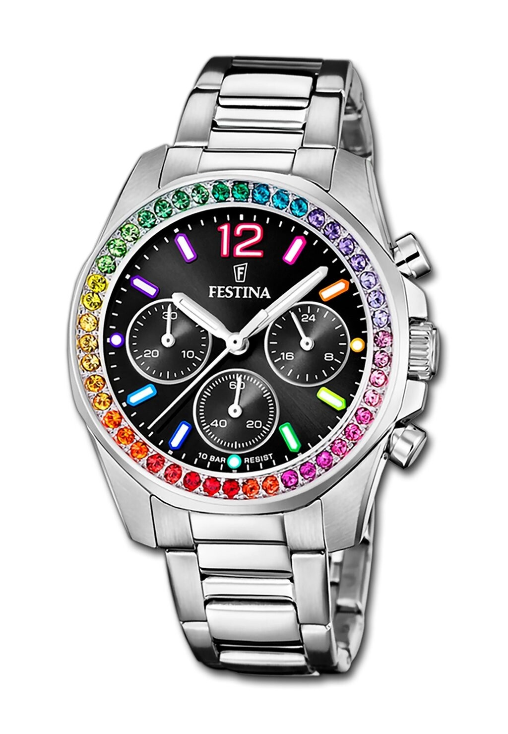 

Хронограф Festina, цвет silberfarben