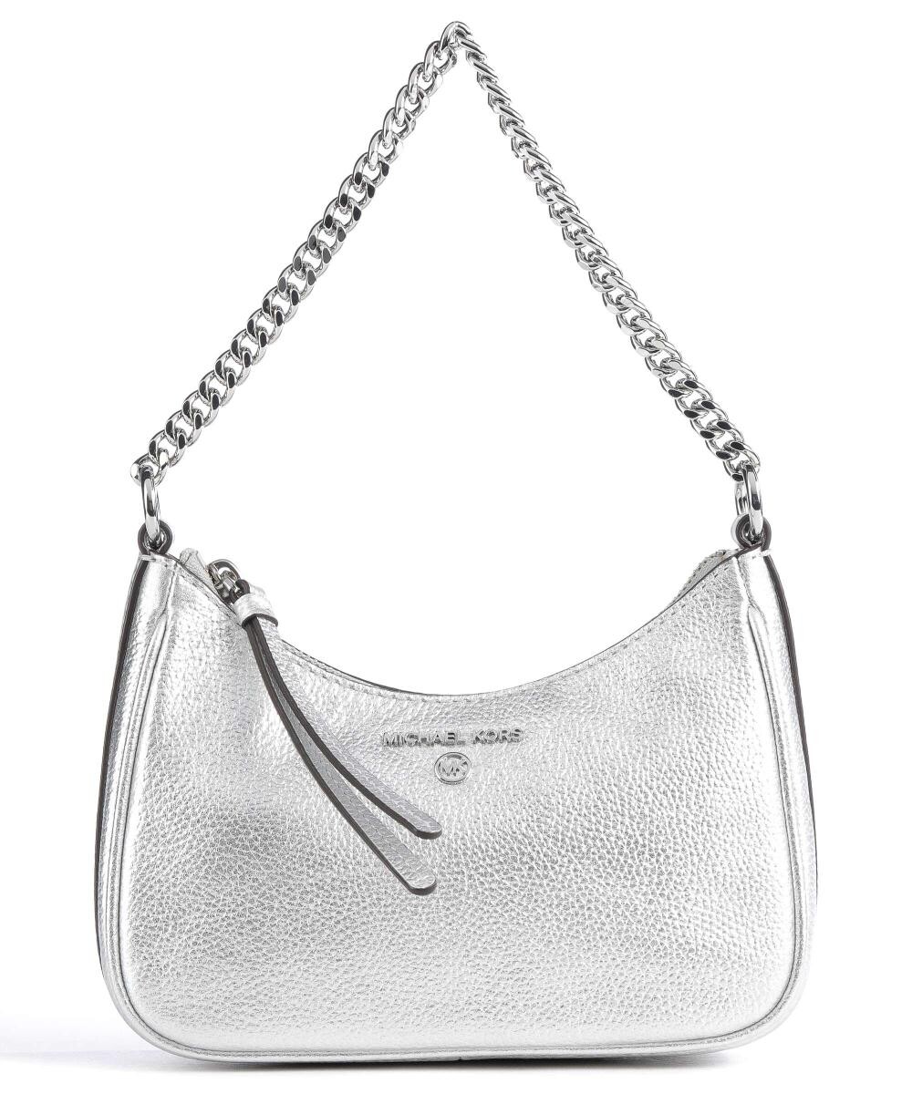 

Сумка через плечо Jet Set Charm из зерненой коровьей кожи Michael Kors, серебряный