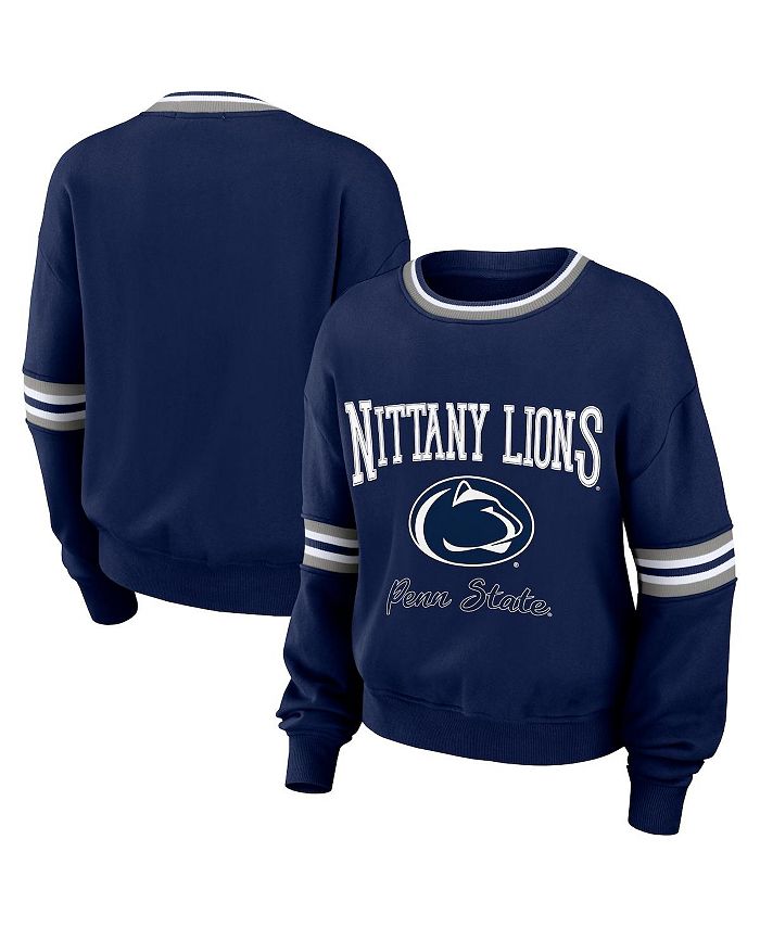 

Женский темно-синий рваный пуловер Penn State Nittany Lions в винтажном стиле WEAR by Erin Andrews, синий