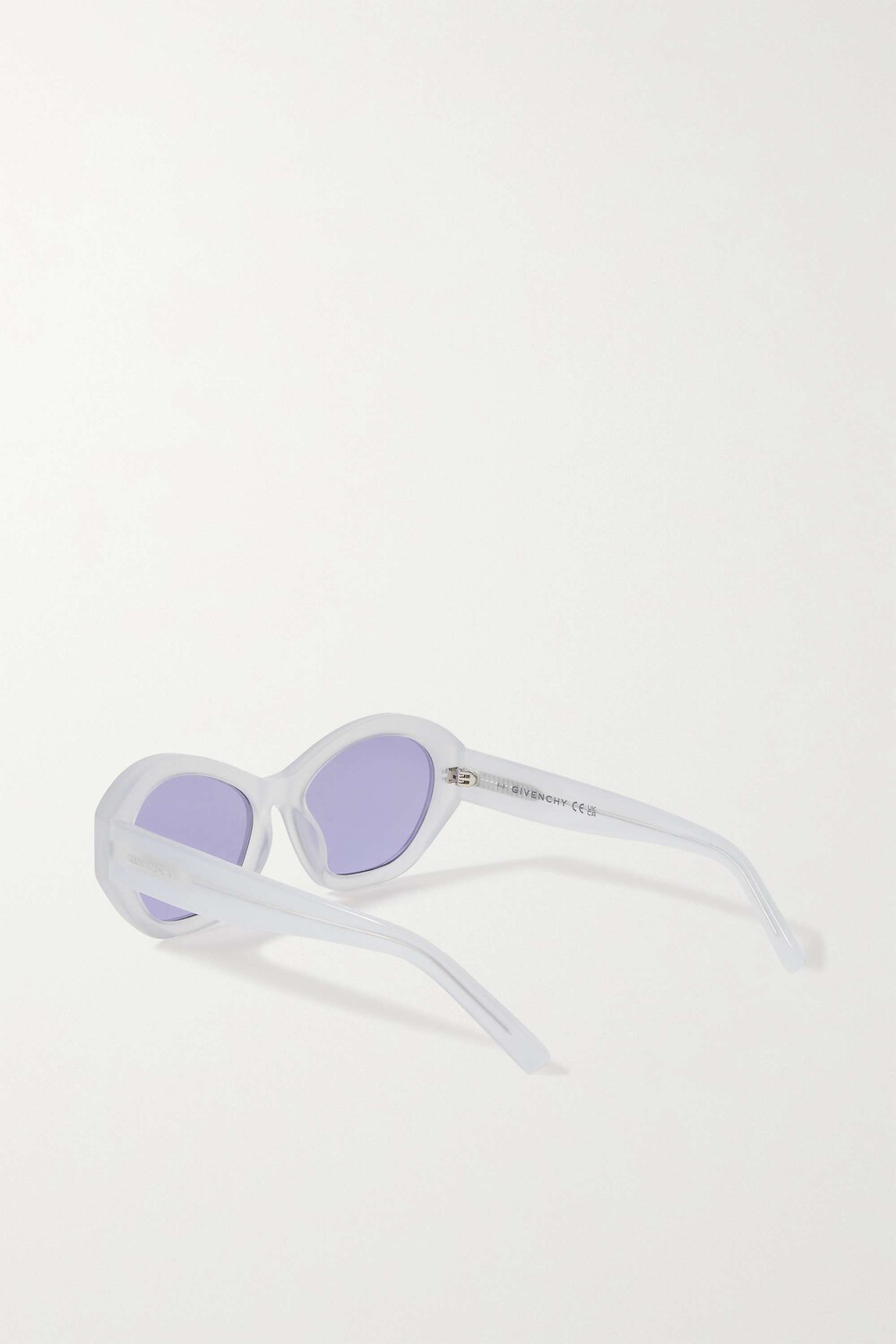 

GIVENCHY EYEWEAR солнцезащитные очки «кошачий глаз» из ацетата, сиреневый