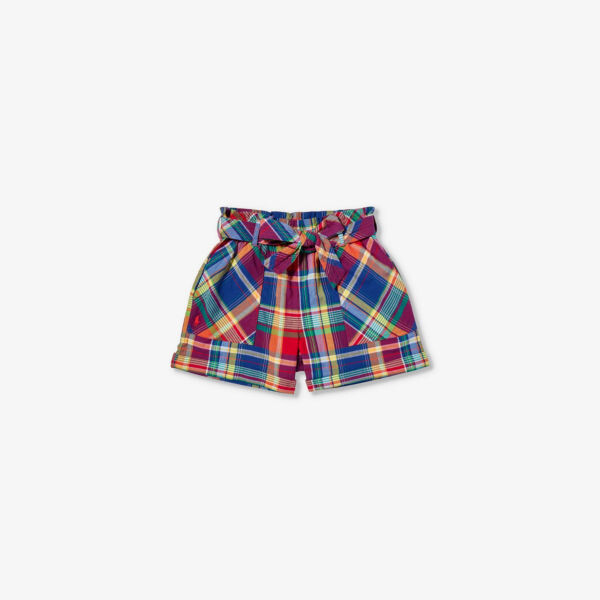 

Шорты из хлопка и поплина с фирменной вышивкой 4-6 лет Polo Ralph Lauren, синий