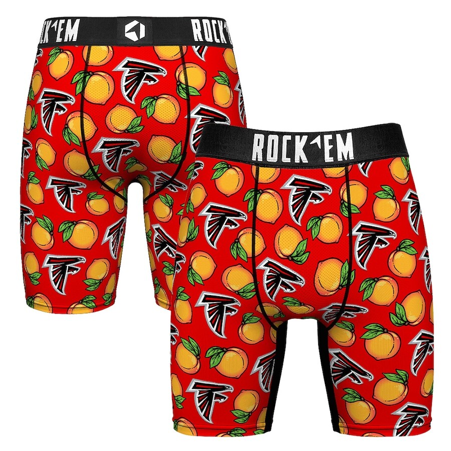 

Боксеры Rock Em Socks Atlanta Falcons, красный