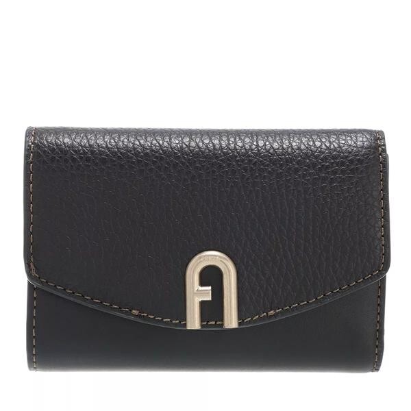 

Кошелек primula medium compact wallet Furla, черный