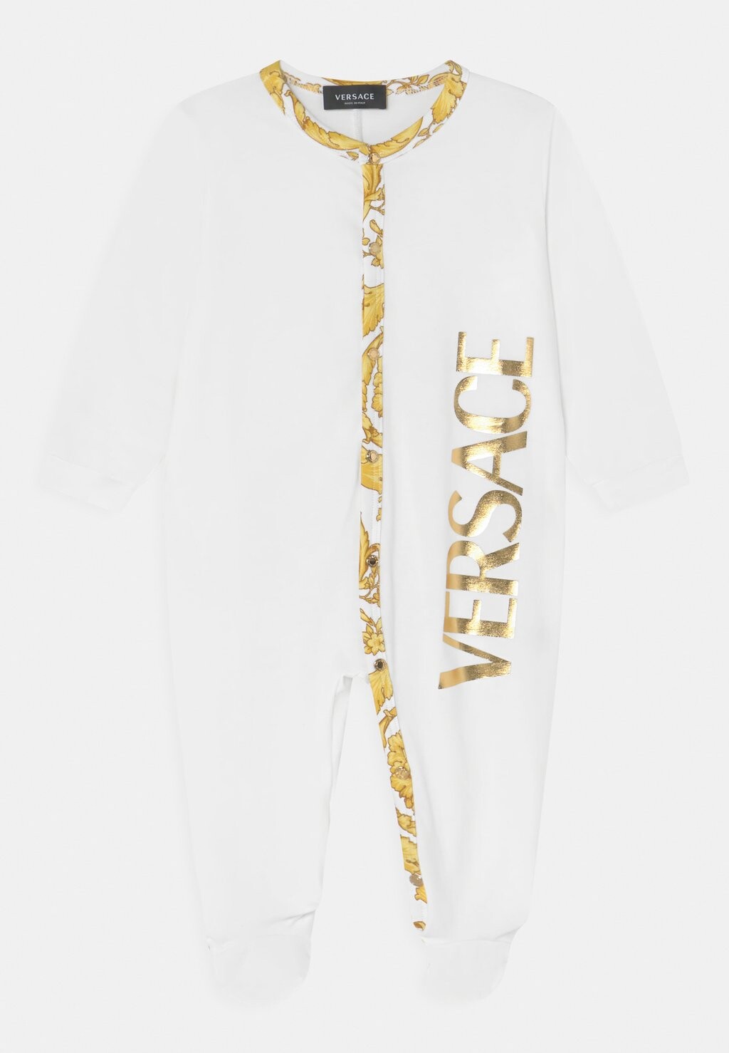 

Комбинезон BAROCCO KIDS LOGO UNISEX Versace, цвет bianco/oro