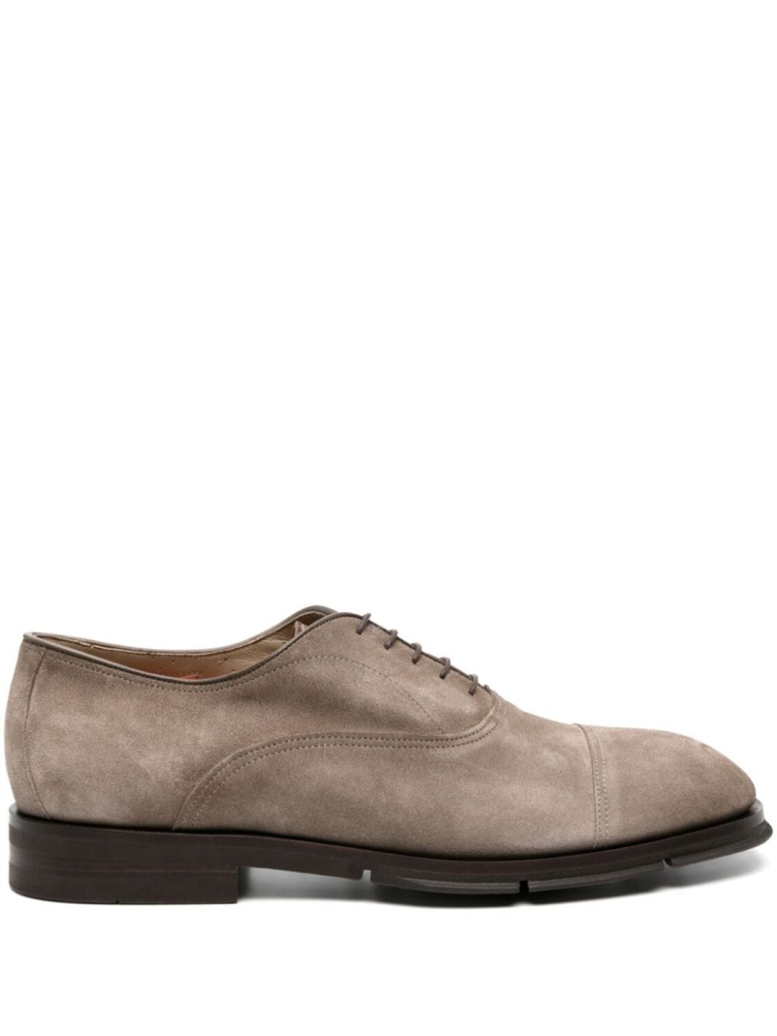 

Santoni туфли оксфорды, серый