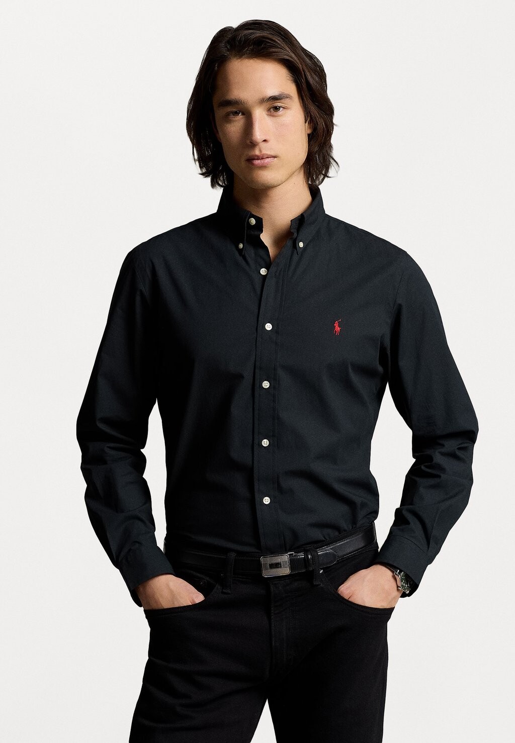 

Рубашка Polo Ralph Lauren, черная