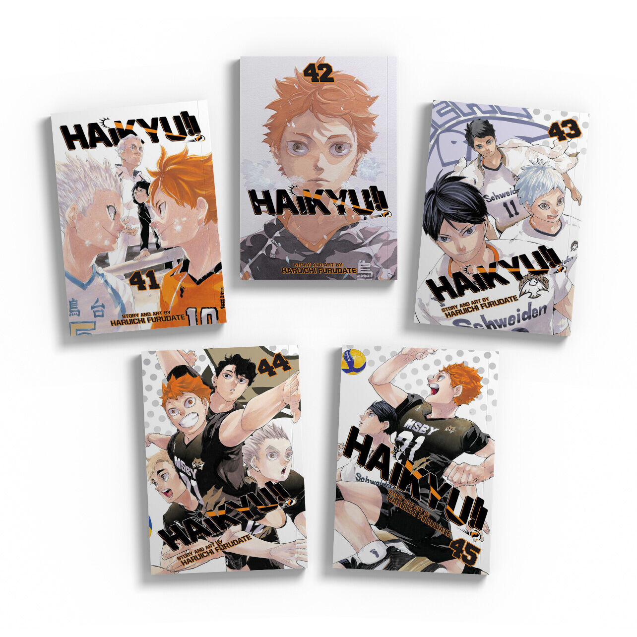 

Манга Haikyu!! Manga (41-45) Bundle