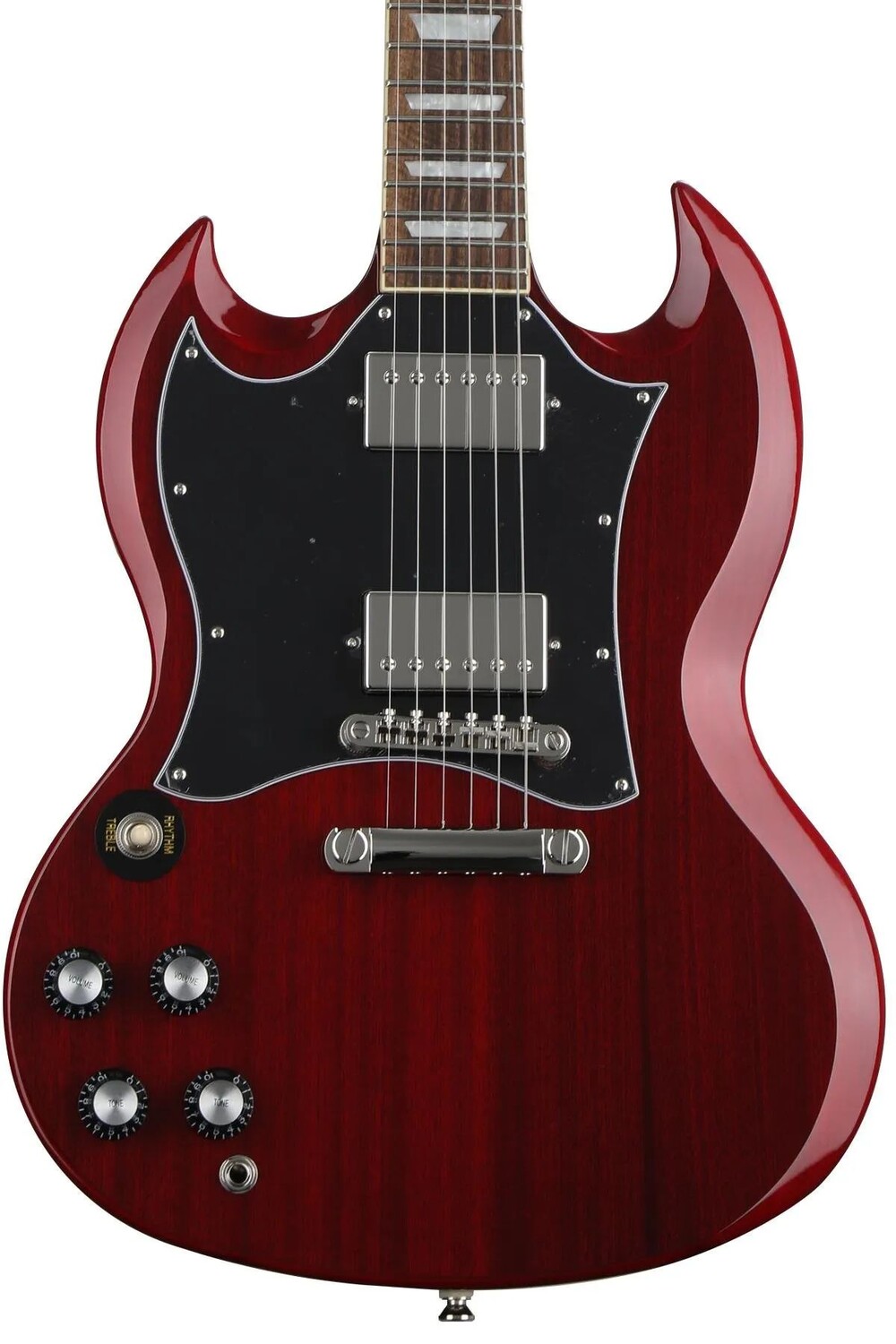 

Электрогитара Epiphone SG Standard для левой руки — вишневый