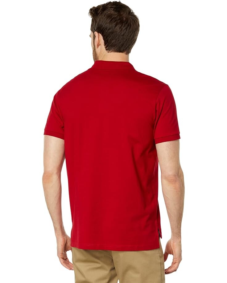 

Поло U.S. POLO ASSN. Solid Jersey Polo Shirt, цвет Engine Red