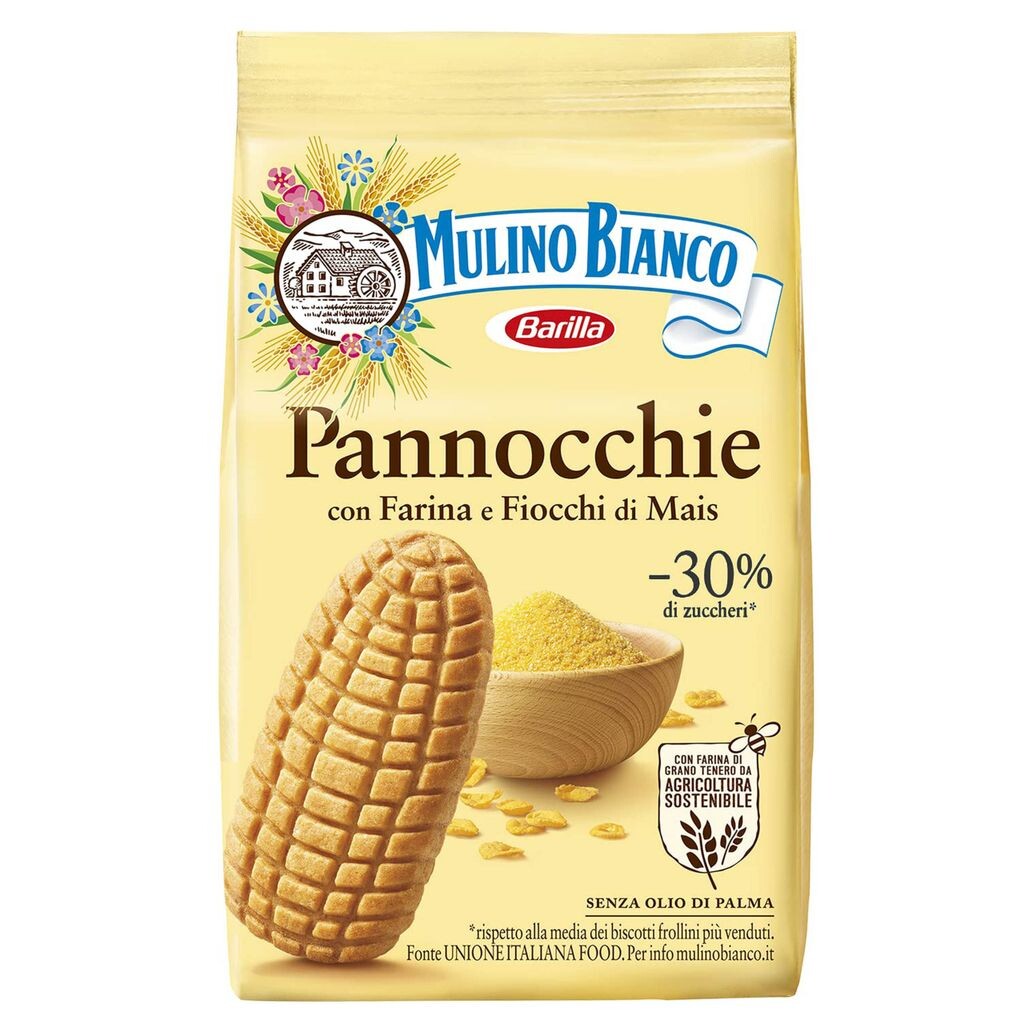 

MULINO BIANCO Pannoccie - Хрустящее кукурузное печенье 350 г x 3 шт. sarcia.eu