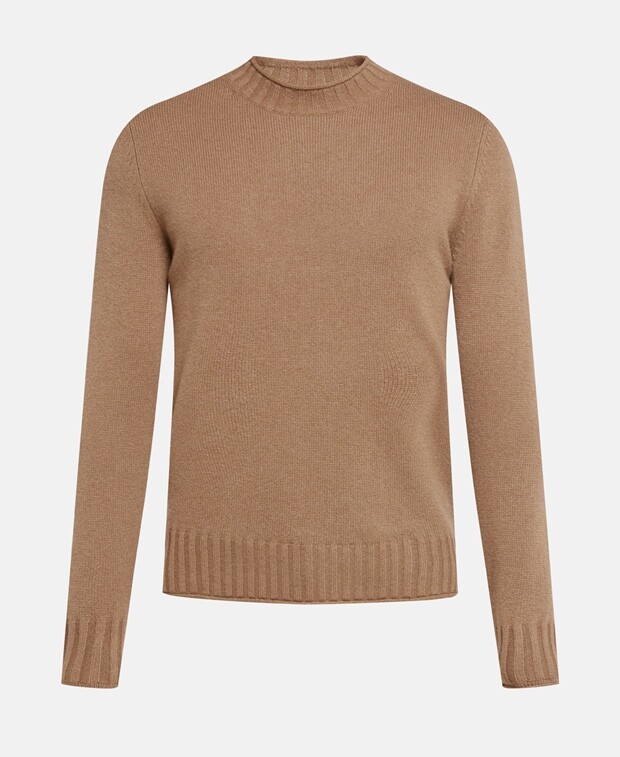 

Кашемировый пуловер FTC Cashmere, кофе