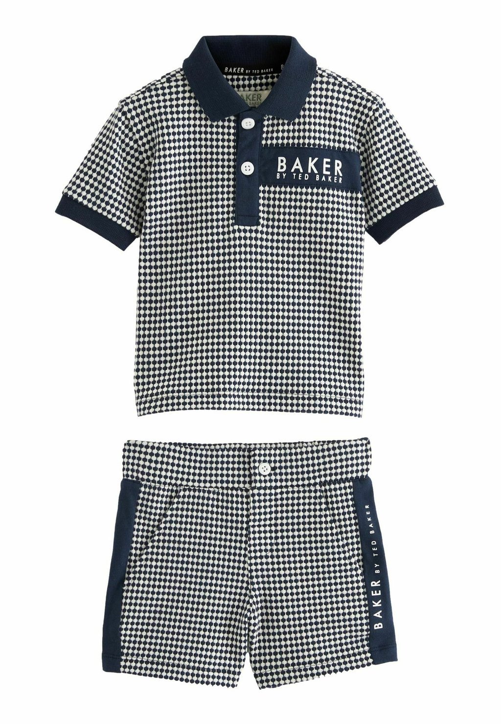 

Шорты TEXTURED REGULAR FIT Baker by Ted Baker, цвет navy