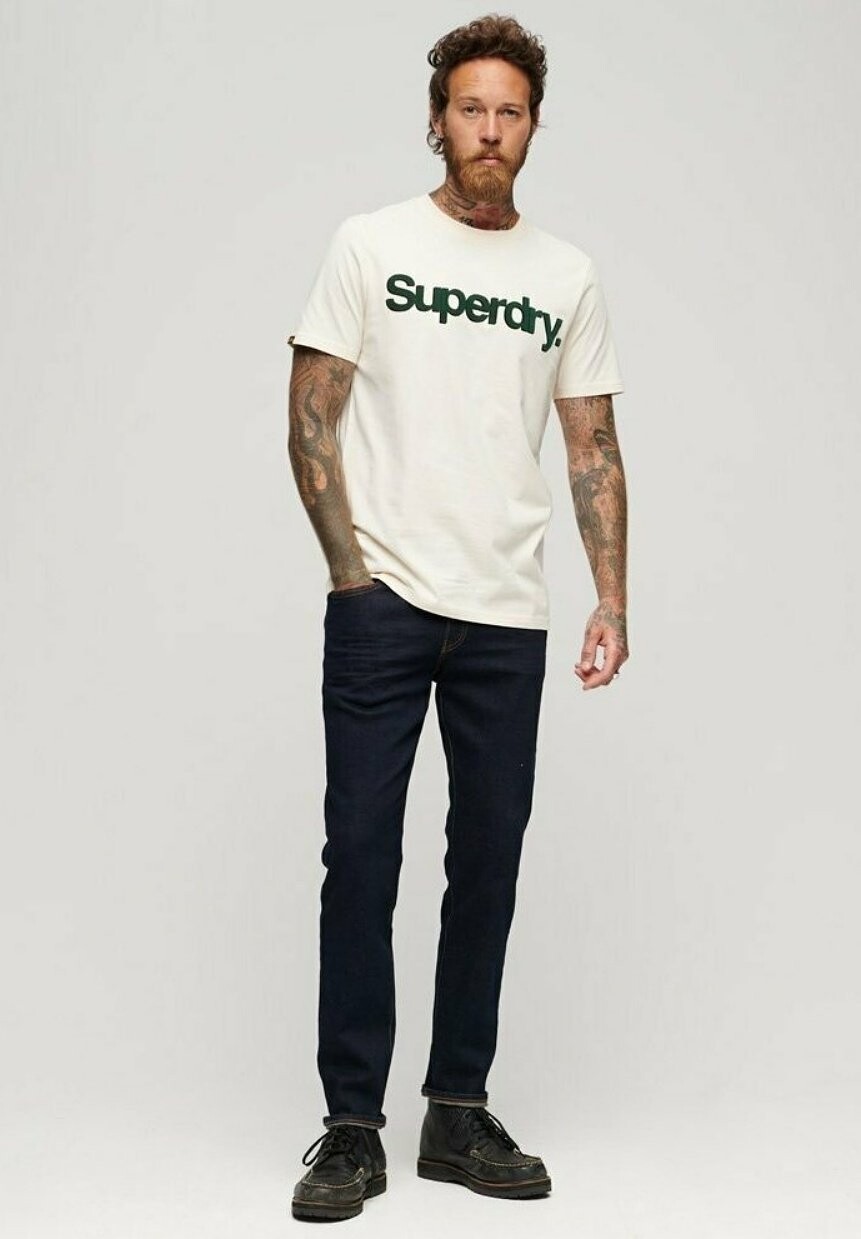 

Футболка с принтом CORE LOGO CLASSIC Superdry, цвет oatmeal white