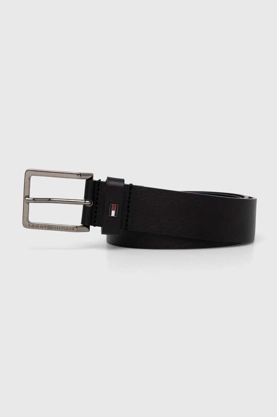

Кожаный ремень Tommy Hilfiger, черный