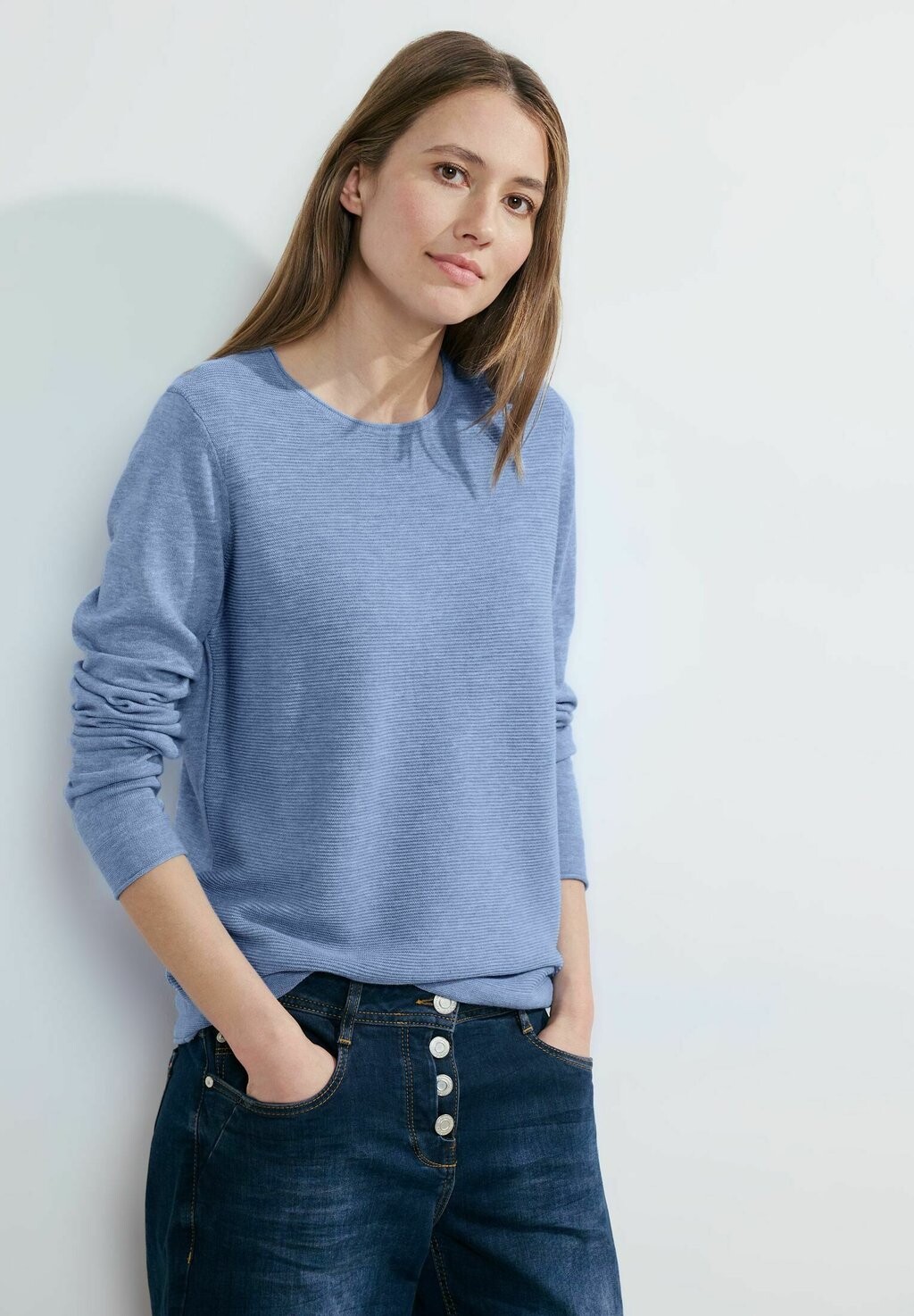 

Свитер вязаный STRUKTUR Cecil, цвет blau