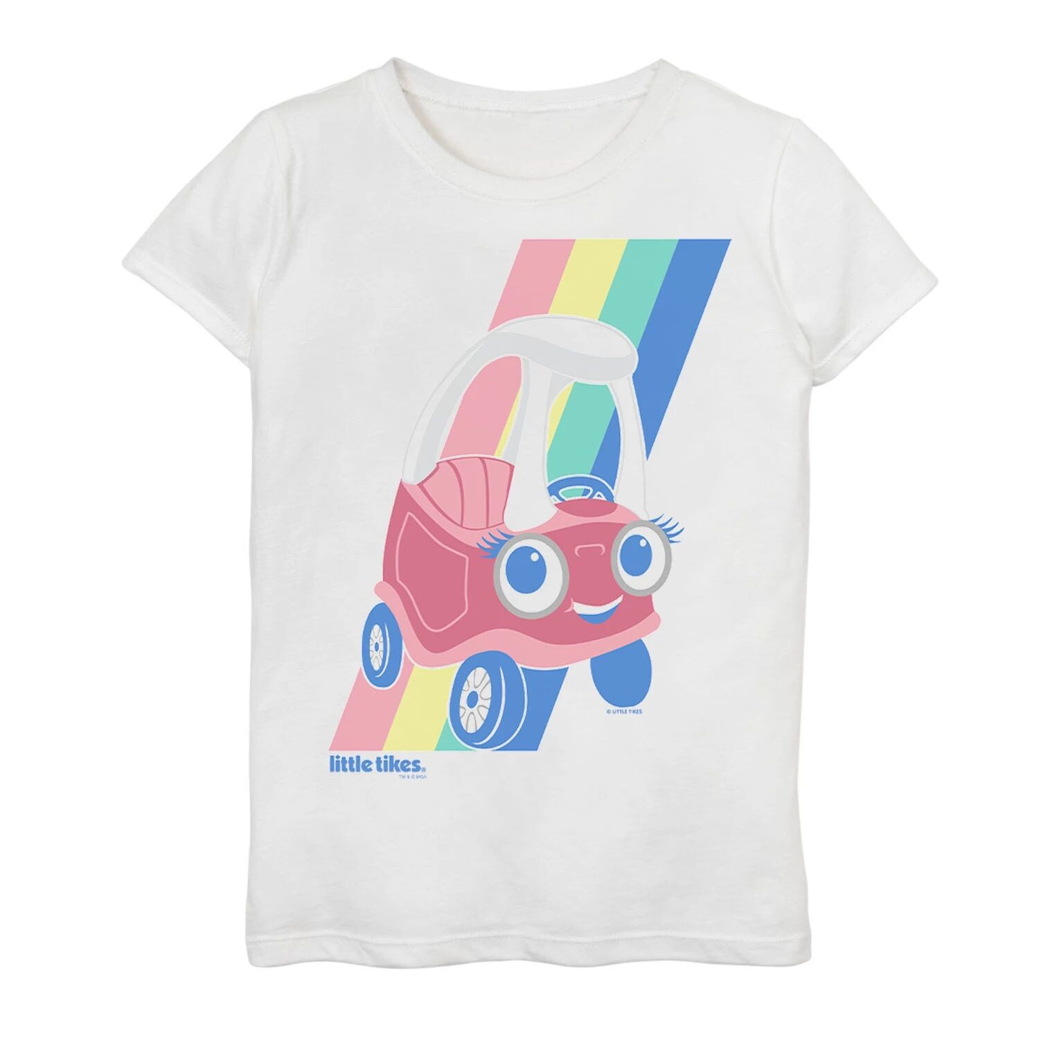 

Розовая футболка Little Tikes с рисунком для девочек 7–16 лет Little Tikes