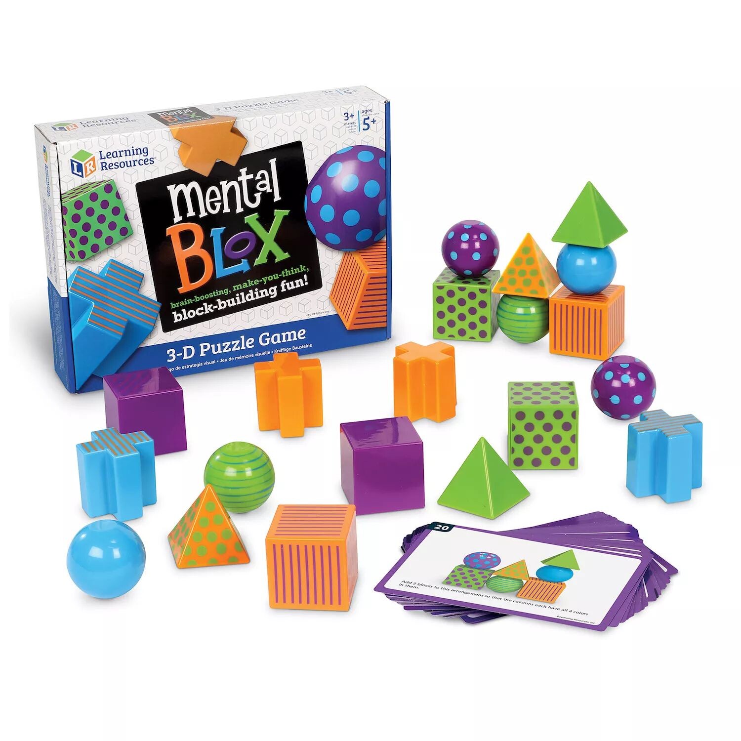 Учебные ресурсы Mental Blox Игра на критическое мышление Learning Resources