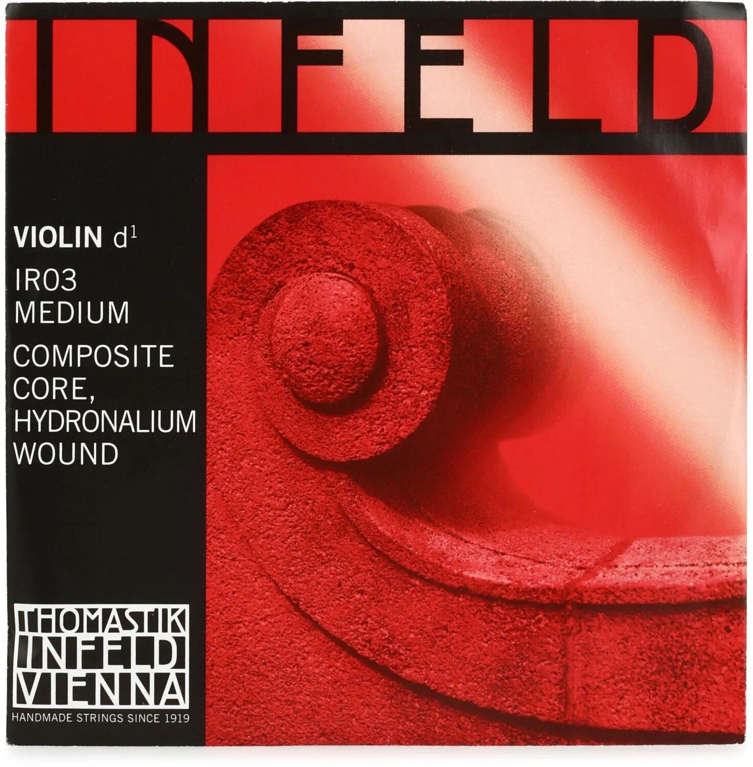 

Thomastik-Infeld IR03 Infeld Красная скрипка D Струна - гидроналиум размера 4/4