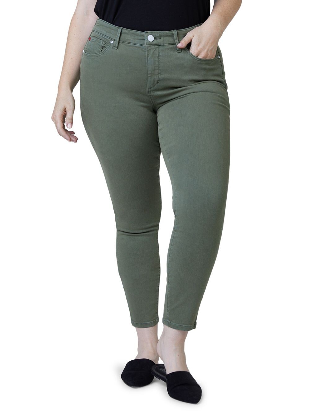 

Джеггинсы со средней посадкой Slink Jeans, Plus Size