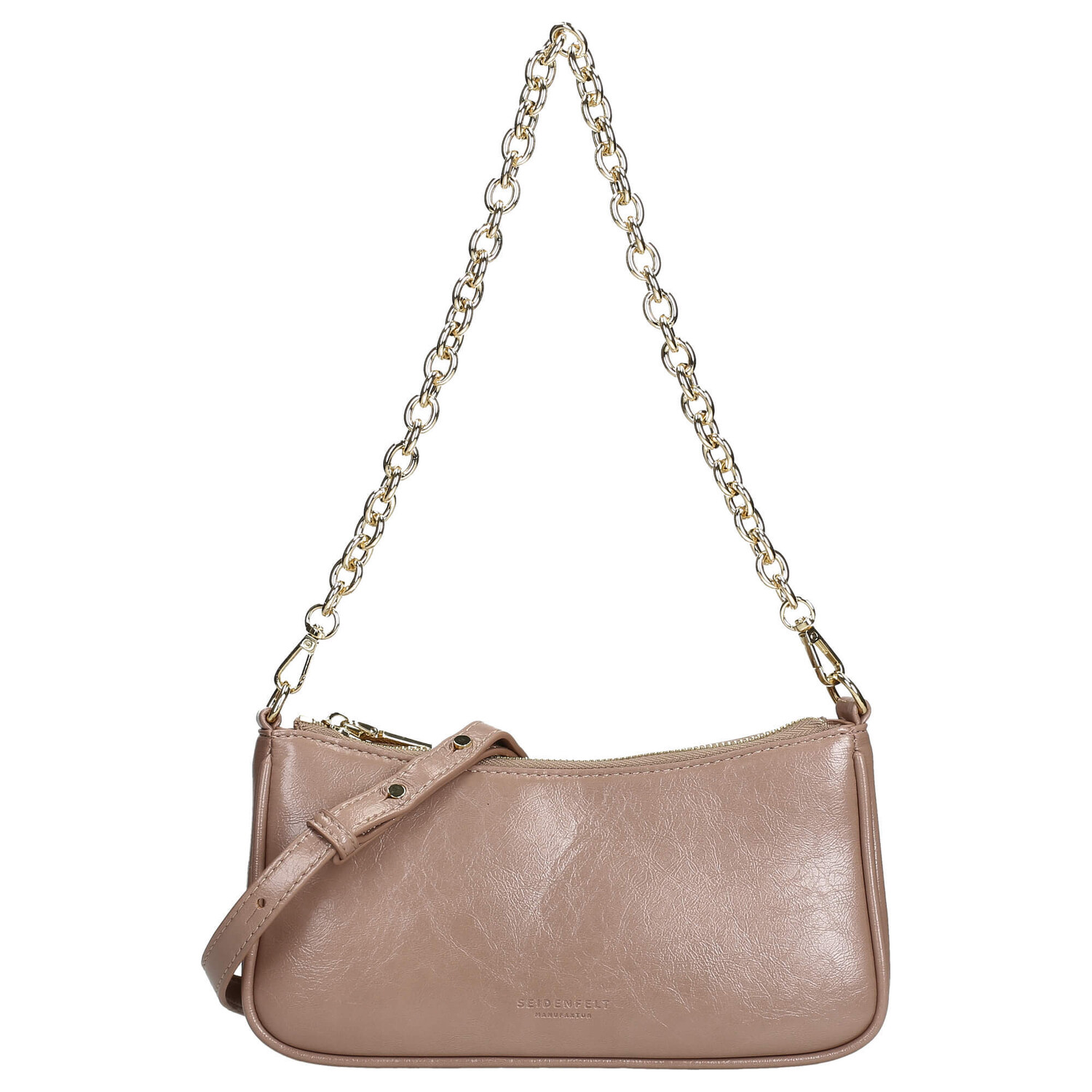 

Клатч Seidenfelt Skals Abendtasche 24 cm, цвет almond/gold