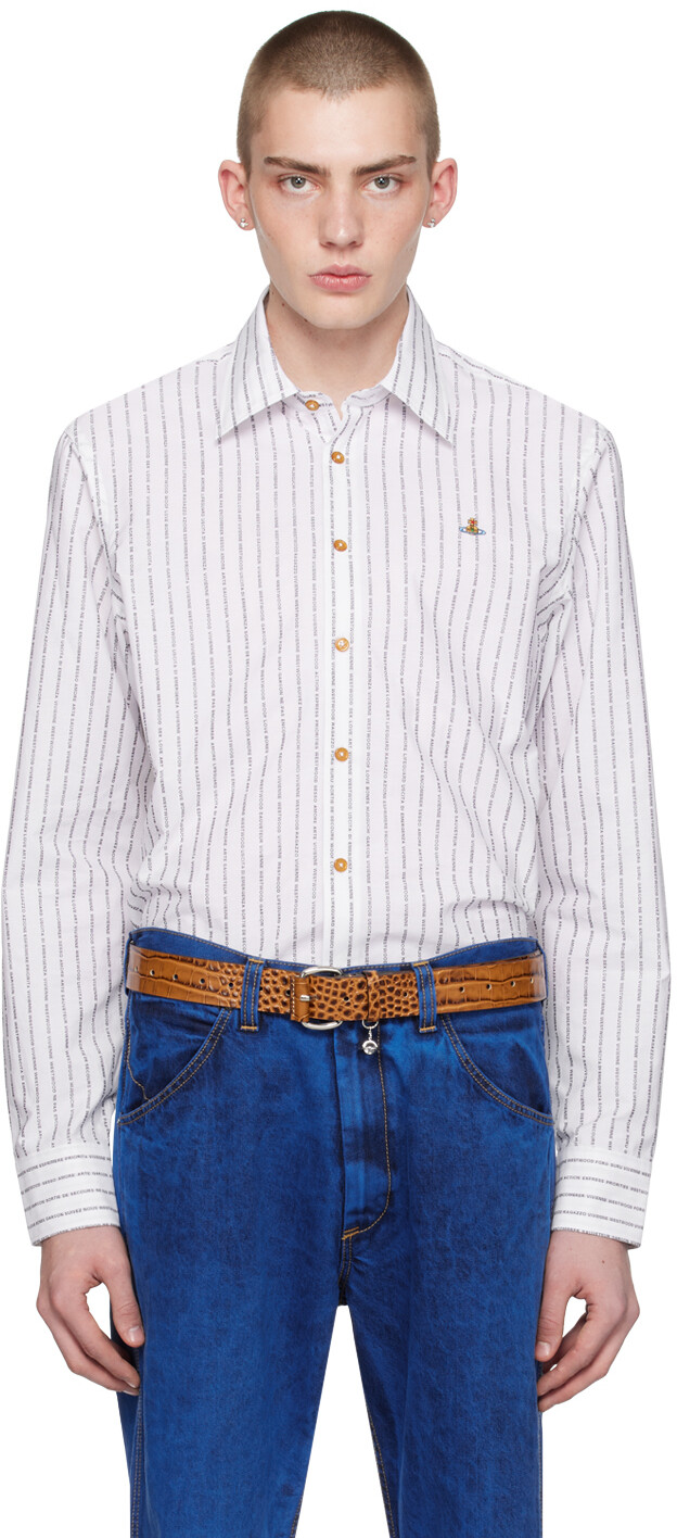 

Белая рубашка с призраком Vivienne Westwood, цвет White