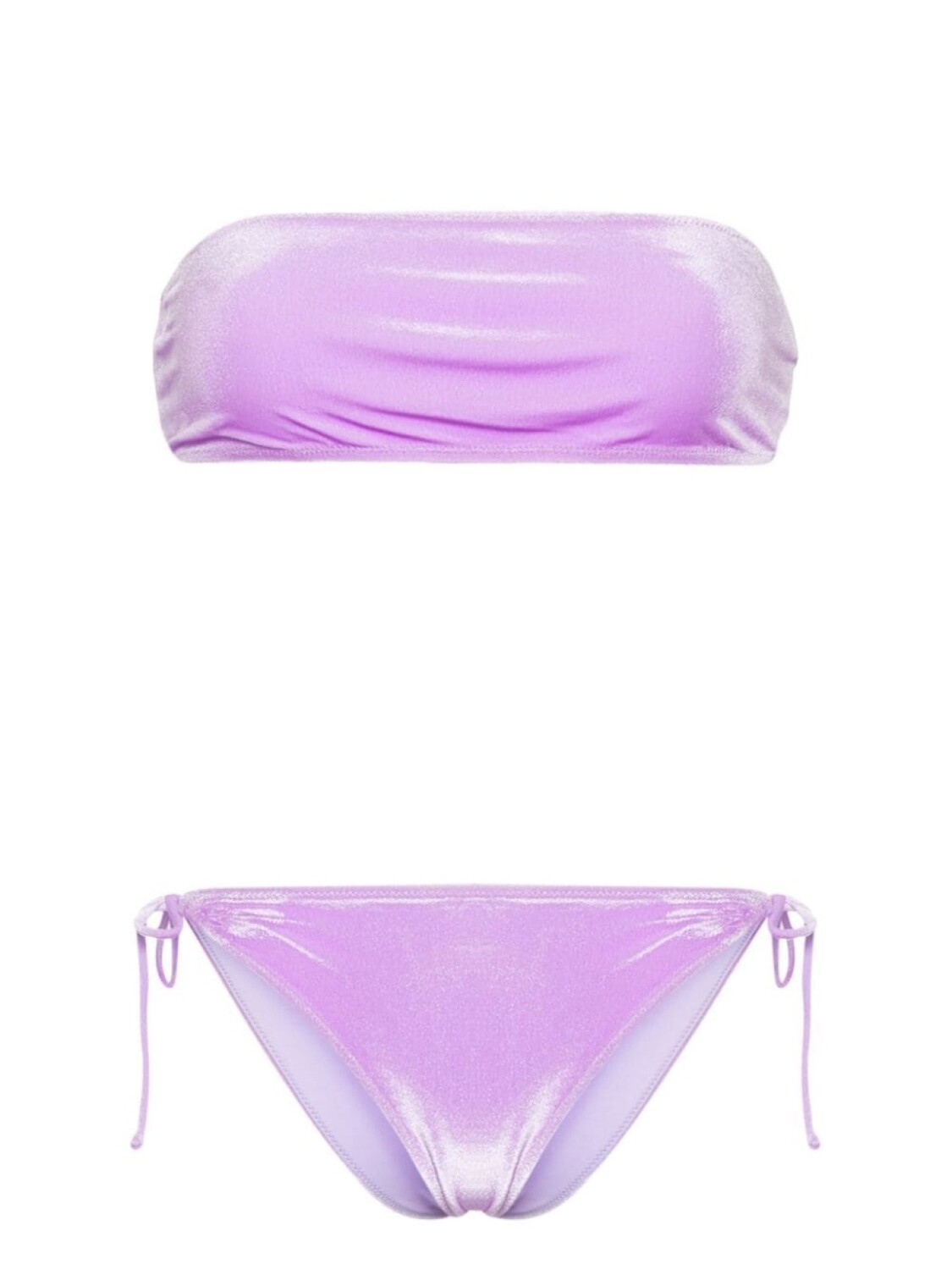 

MC2 Saint Barth бархатное бикини Reebby, фиолетовый
