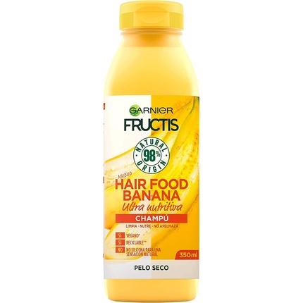 Fructis Hair Food Banana Ультрапитательный шампунь 350мл, Garnier