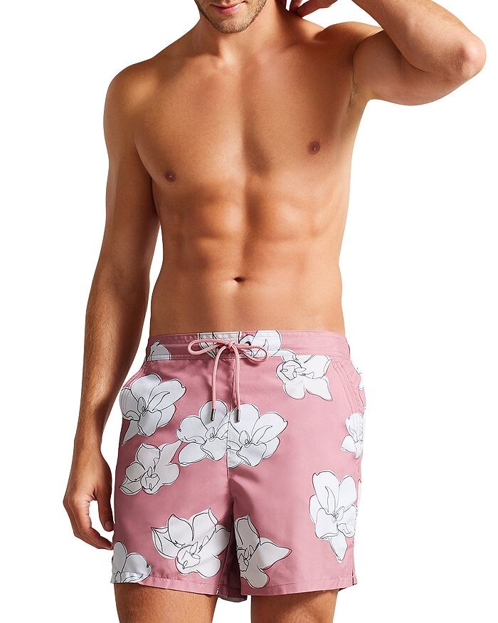 

Крупные плавки с цветочным принтом Campbell Ted Baker