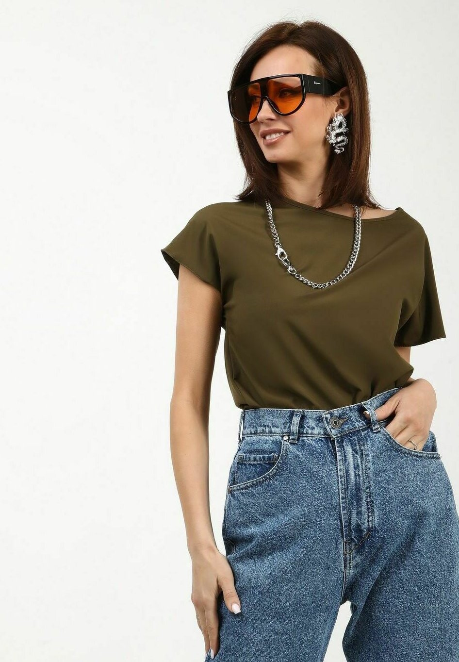 

Блузка Awesome Apparel, хаки
