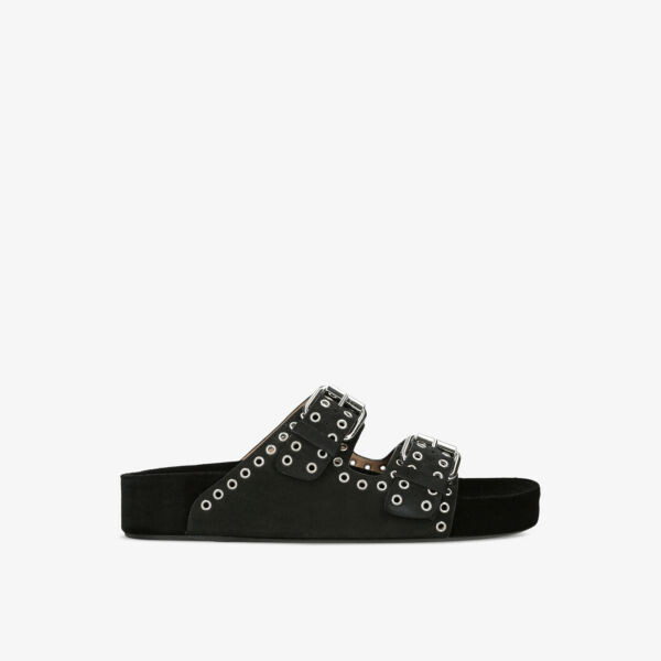 

Сандалии lennyo с люверсами Isabel Marant, черный