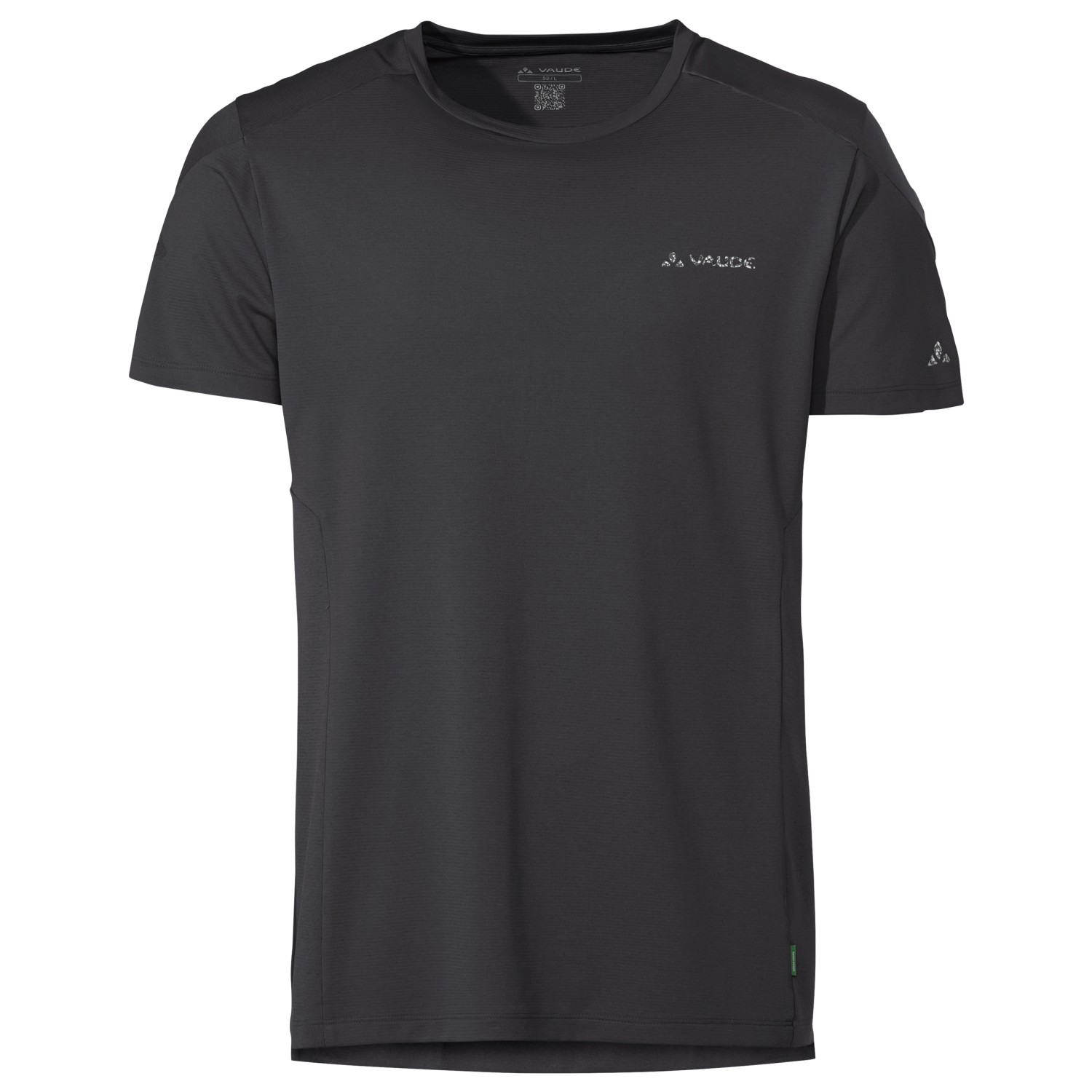 Функциональная рубашка Vaude Elope T Shirt, цвет Phantom Black фото