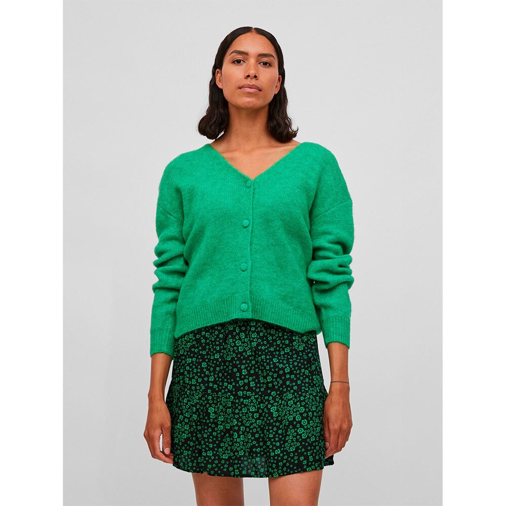 

Кардиган Vila Jamina Oversize Long, зеленый