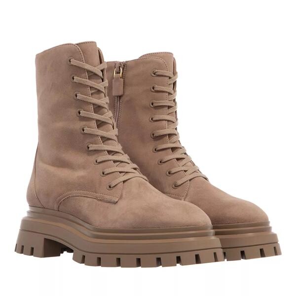 

Сапоги bedford sleek lace-up bootie cashmere Stuart Weitzman, бежевый