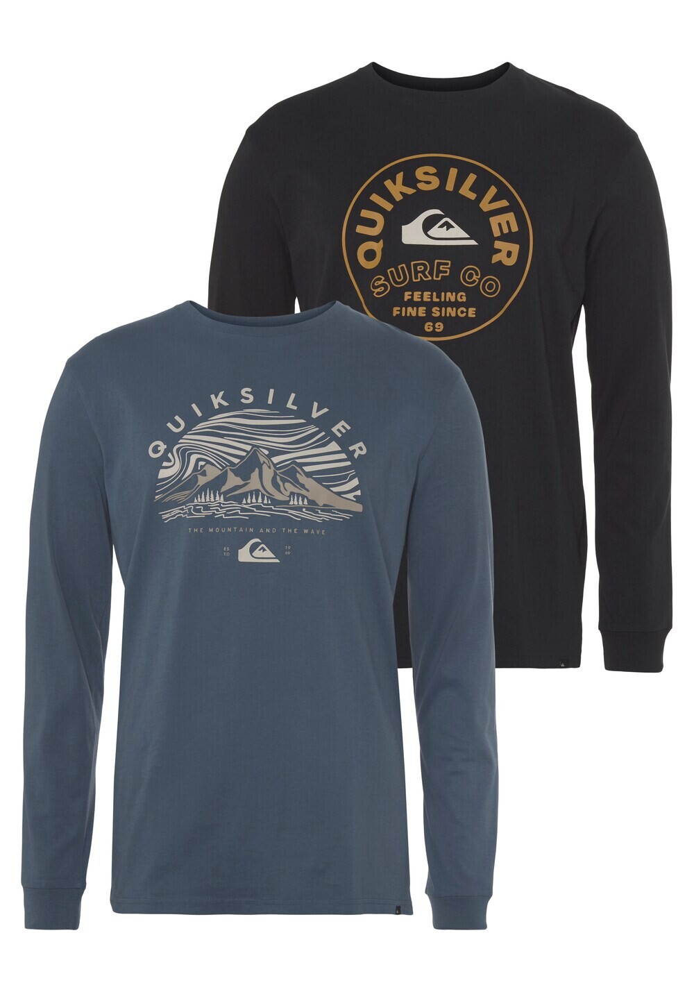 

Футболка Quiksilver, темно-синий
