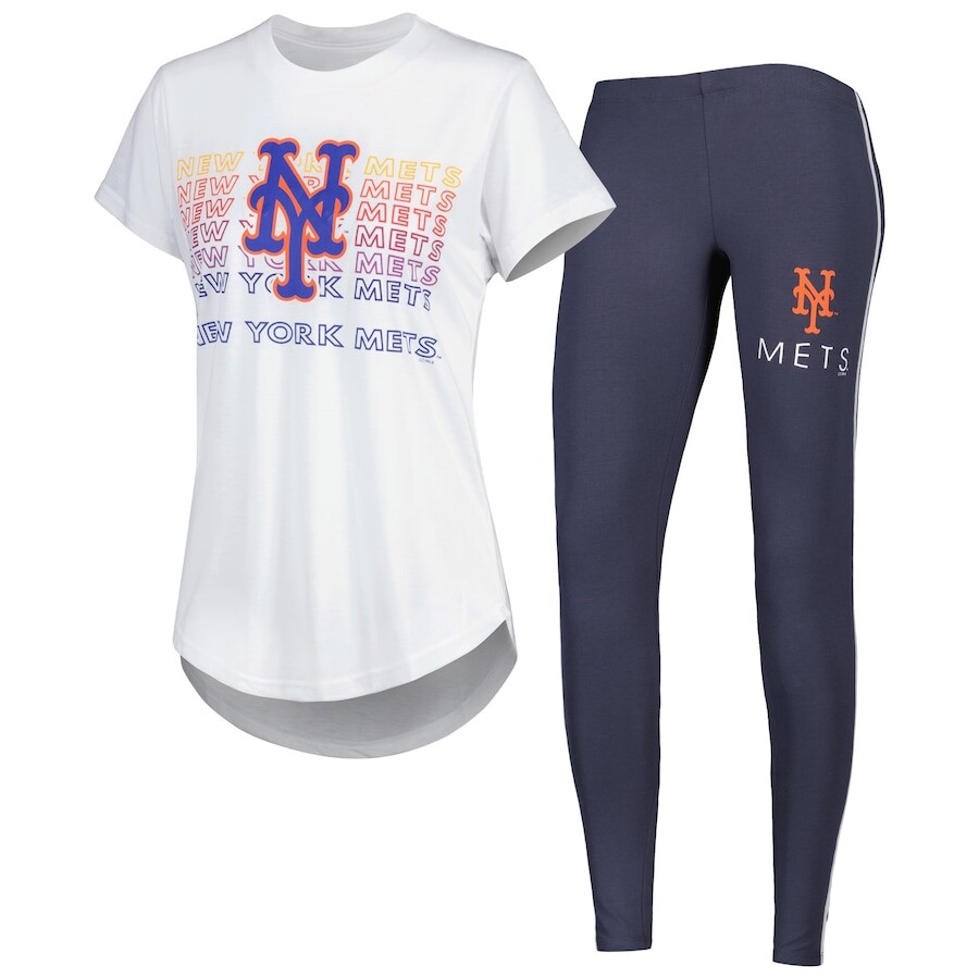 

Пижамный комплект Concepts Sport New York Mets, угольный