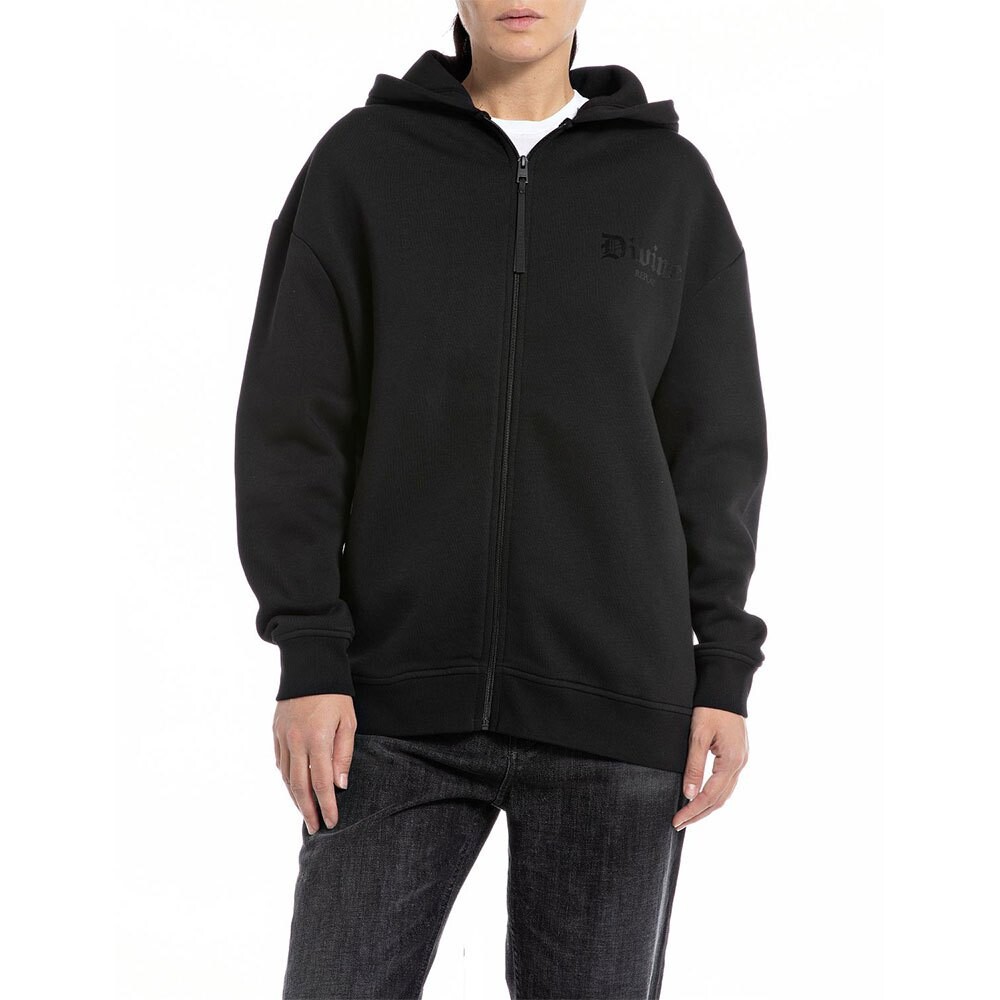 

Толстовка Replay W3108 .000.22706 Full Zip, черный