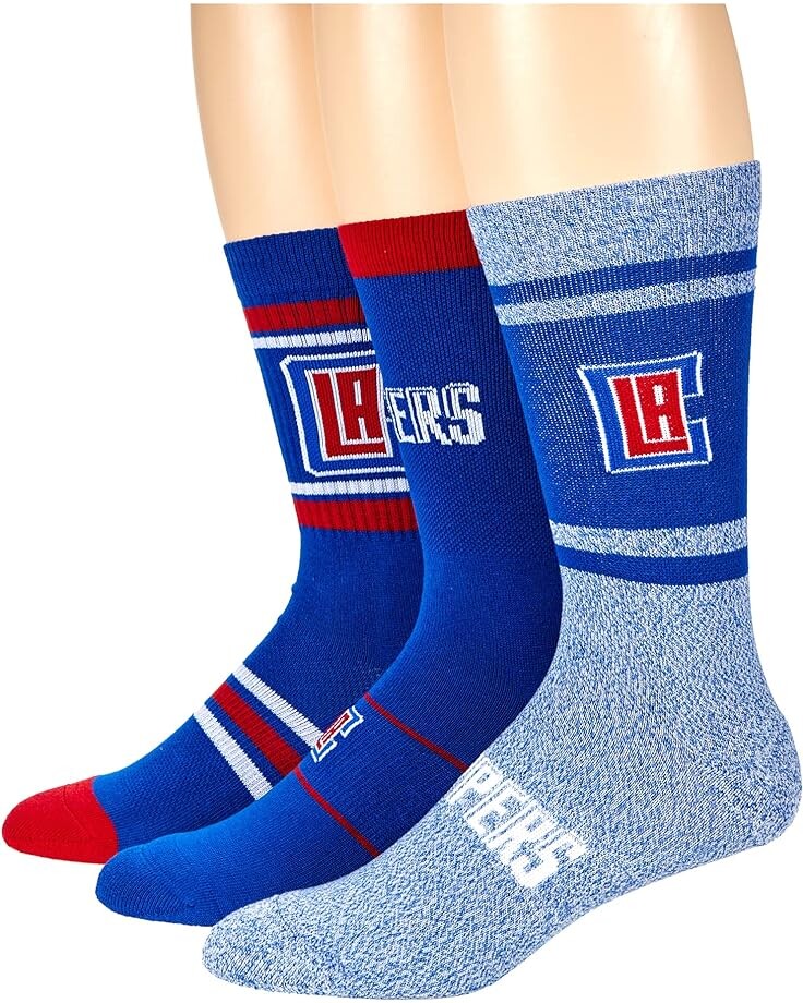

Носки Stance Los Angeles Clippers PKWY by Stance Baseline 3-Pack, мульти