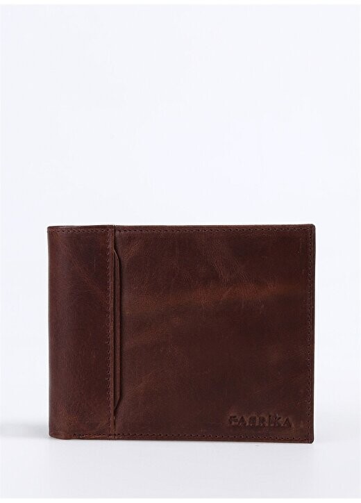 

Коричневый мужской кожаный кошелек 12x9x1 см Frk 315 Crayz Leather Fabrika, коричневый