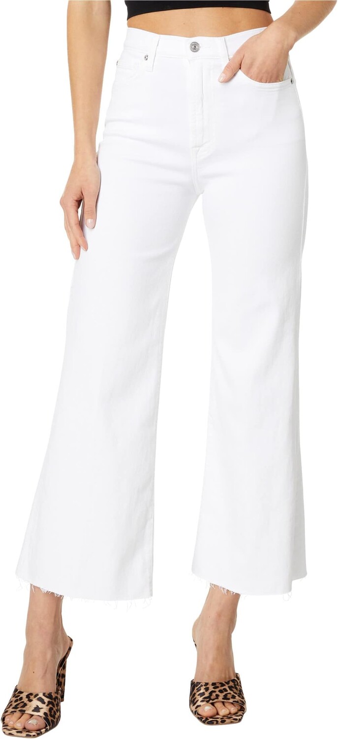 

Джинсы Ultra High-Rise Cropped Jo in Luxe Vintage Soleil 7 For All Mankind, цвет Luxe Vintage Soleil