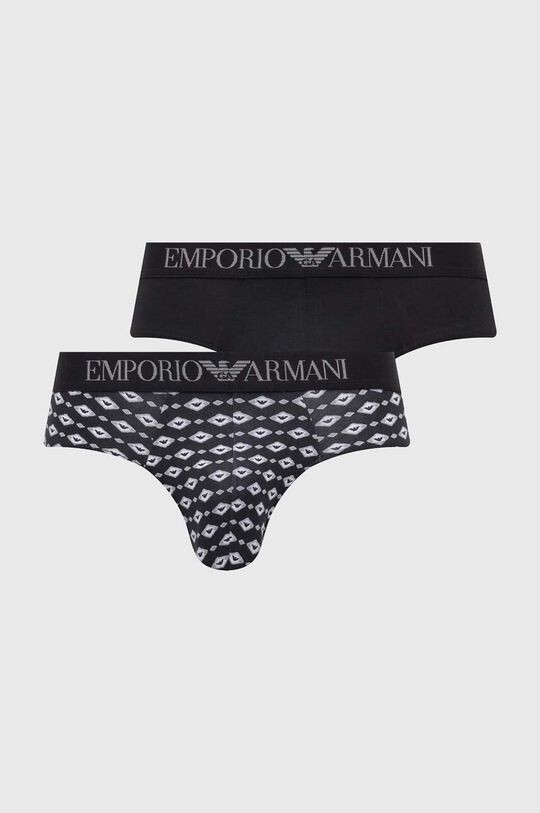 

2 пары трусов Emporio Armani Underwear, черный