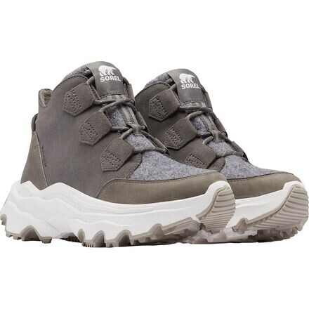 

Ботинки Kinetic Breakthru Caribou WP женские SOREL, цвет Quarry/Sea Salt